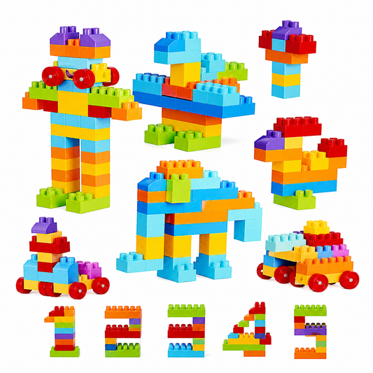 BuildMaster™ | Creative Building Blocks Set (50 Pieces)