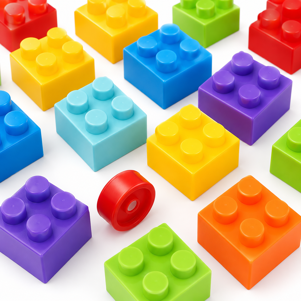 BuildMaster™ | Creative Building Blocks Set (50 Pieces)