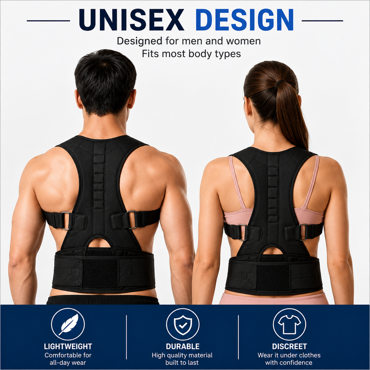 PosturePro™ | Advanced Back Support & Posture Corrector Belt