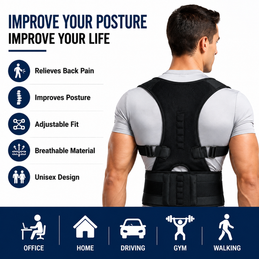 PosturePro™ | Advanced Back Support & Posture Corrector Belt
