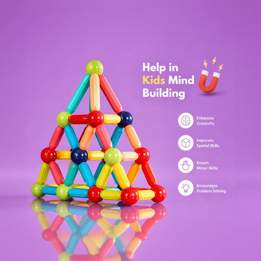 MagnaCraft™ | Creative Magnetic Builder Kit for Kids (25 PCS)